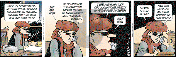 Doonesbury on Friday July 22, 2011 Comic Strip