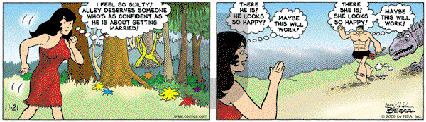 Alley Oop on Saturday November 21, 2009 Comic Strip