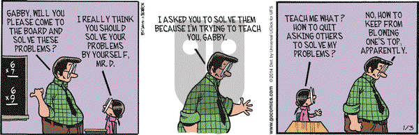 Grand Avenue on Tuesday January 3, 2017 Comic Strip