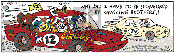 Frank and Ernest on Saturday January 31, 2009 Comic Strip