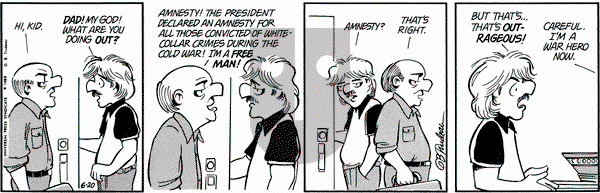 Doonesbury on Monday June 20, 1988 Comic Strip