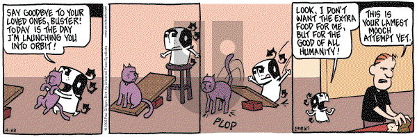 Pooch Cafe on Saturday April 22, 2006 Comic Strip