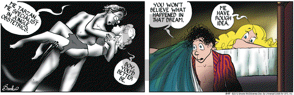 9 Chickweed Lane on Friday February 17, 2012 Comic Strip