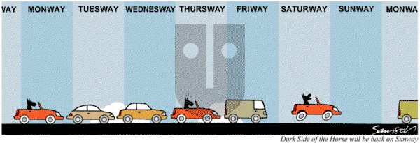 Dark Side of the Horse on Friday October 11, 2013 Comic Strip
