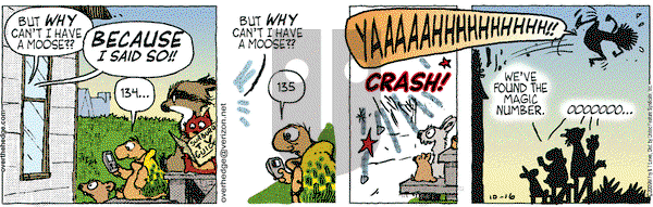 Over the Hedge on Friday October 16, 2009 Comic Strip