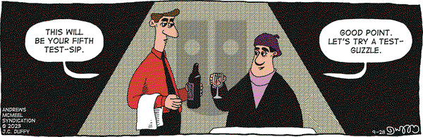 The Fusco Brothers - Thursday September 28, 2023 Comic Strip