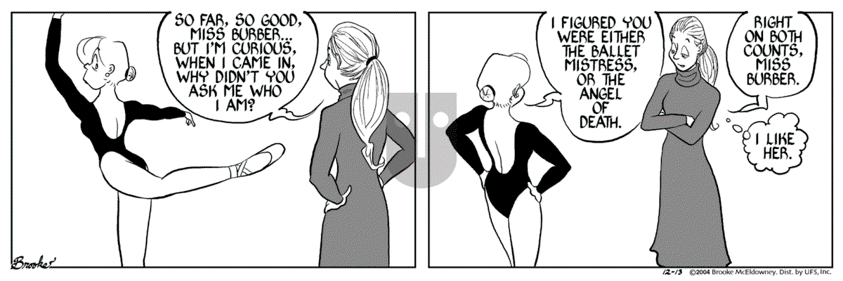 9 Chickweed Lane - Monday December 13, 2004 Comic Strip