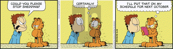 Garfield on Saturday March 23, 2019 Comic Strip