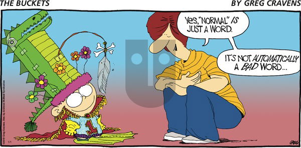 The Buckets on Sunday March 3, 2019 Comic Strip