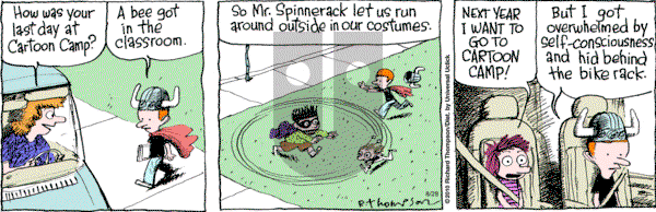 Cul de Sac on Saturday August 28, 2010 Comic Strip