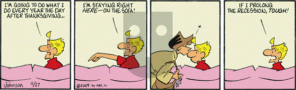 Arlo and Janis on Friday November 27, 2009 Comic Strip