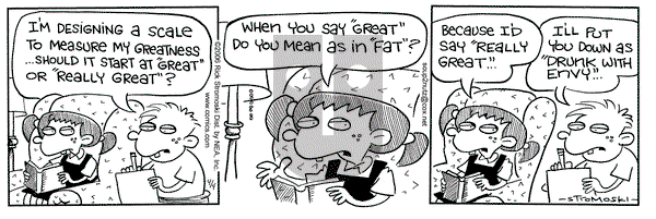 Soup to Nutz - Old on Tuesday April 4, 2006 Comic Strip