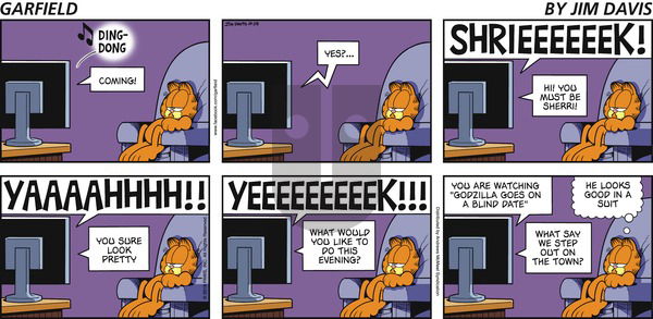 Garfield on Sunday October 28, 2018 Comic Strip