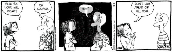 The Buckets on Saturday December 3, 2005 Comic Strip
