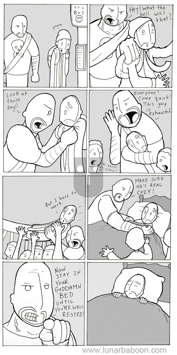 Lunarbaboon on Tuesday November 8, 2016 Comic Strip