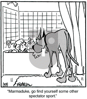 Marmaduke on Thursday April 29, 2004 Comic Strip