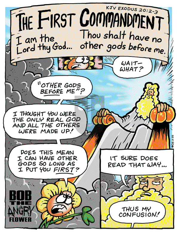 Bob the Angry Flower on Monday May 26, 2025 Comic Strip