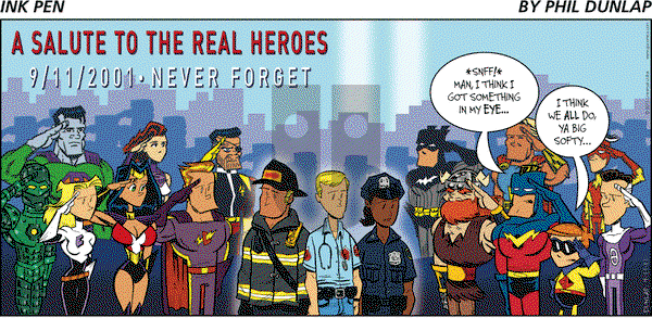 Ink Pen - Sunday September 11, 2011 Comic Strip