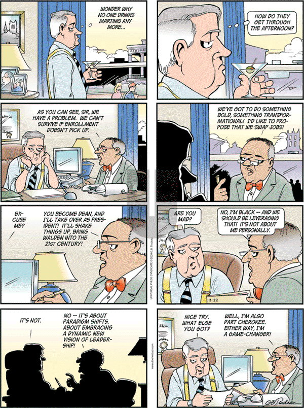 Doonesbury - Sunday March 22, 2009 Comic Strip