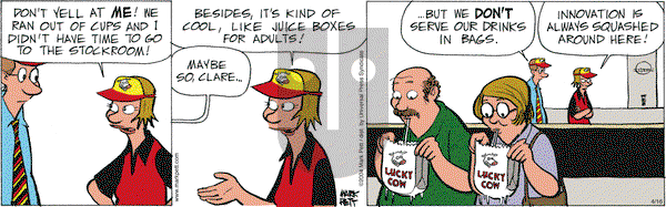Lucky Cow on Friday April 18, 2025 Comic Strip