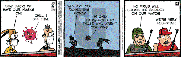 La Cucaracha on Tuesday April 21, 2020 Comic Strip