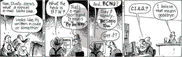 The Elderberries on Tuesday January 25, 2005 Comic Strip