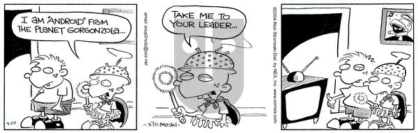Soup to Nutz - Old on Friday September 24, 2004 Comic Strip