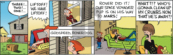 Red and Rover on Wednesday August 19, 2015 Comic Strip