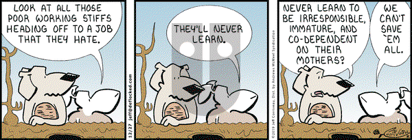 DeFlocked on Friday December 27, 2019 Comic Strip