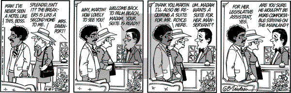 Doonesbury on Tuesday June 18, 1985 Comic Strip