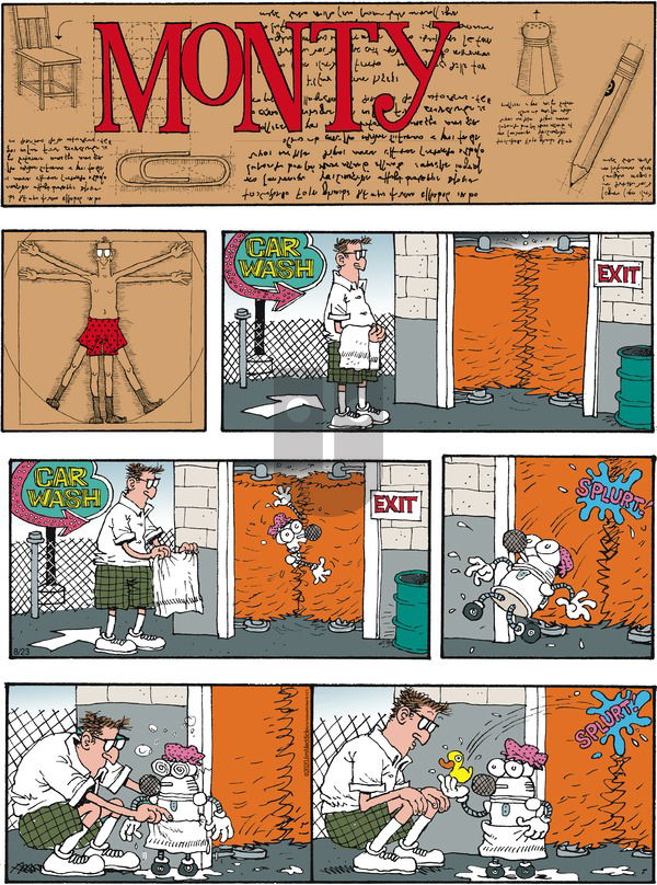 Monty on Sunday August 23, 2020 Comic Strip