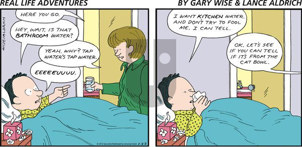 Real Life Adventures on Sunday January 22, 2012 Comic Strip
