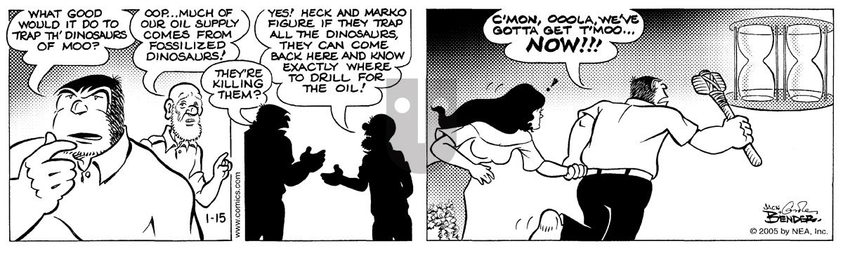 Alley Oop - Saturday January 15, 2005 Comic Strip
