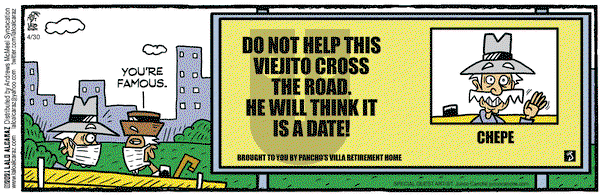 La Cucaracha on Friday April 30, 2021 Comic Strip