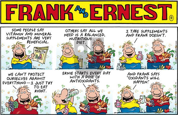 Frank and Ernest on Sunday July 15, 2012 Comic Strip
