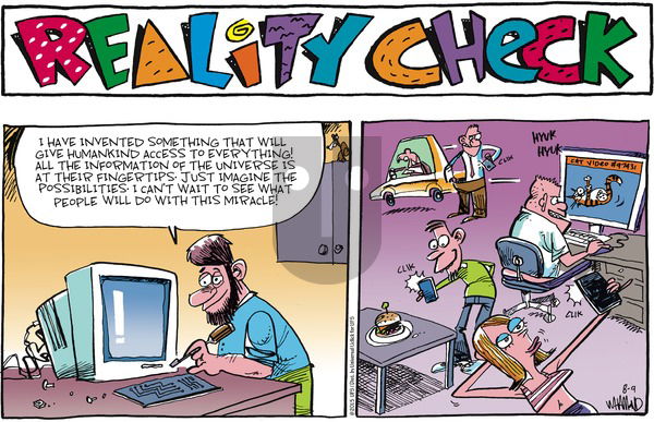 Reality Check on Sunday August 9, 2015 Comic Strip
