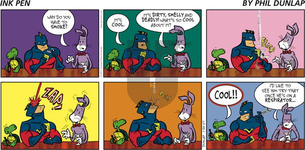 Ink Pen on Sunday January 28, 2007 Comic Strip