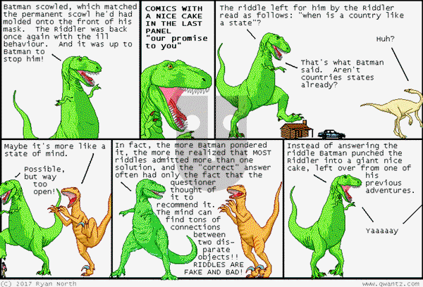 Dinosaur Comics - Thursday August 8, 2024 Comic Strip
