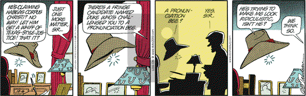 Doonesbury on Friday October 6, 2000 Comic Strip