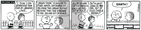 Peanuts - Monday April 11, 1960 Comic Strip
