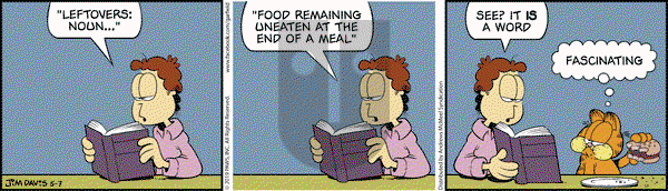 Garfield - Tuesday May 7, 2019 Comic Strip