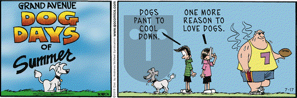 Grand Avenue on Wednesday July 17, 2019 Comic Strip