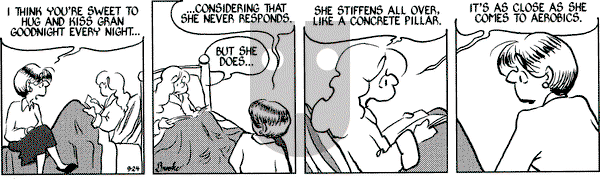 9 Chickweed Lane on Saturday September 24, 1994 Comic Strip
