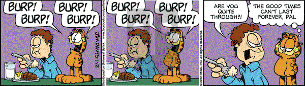 Garfield on Thursday January 12, 2012 Comic Strip