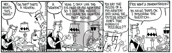 Monty on Wednesday January 30, 2002 Comic Strip