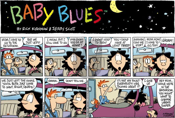 Baby Blues on Sunday April 24, 2011 Comic Strip