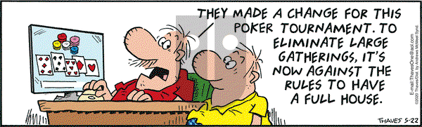 Frank and Ernest on Friday May 22, 2020 Comic Strip