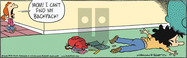 Baby Blues on Friday November 13, 2009 Comic Strip