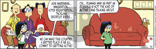 Baldo on Tuesday August 8, 2006 Comic Strip