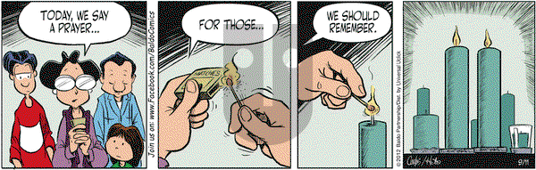 Baldo on Tuesday September 11, 2012 Comic Strip